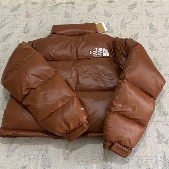 The North Face Women's Short Down Jacket Brown - Picture 2 of 10